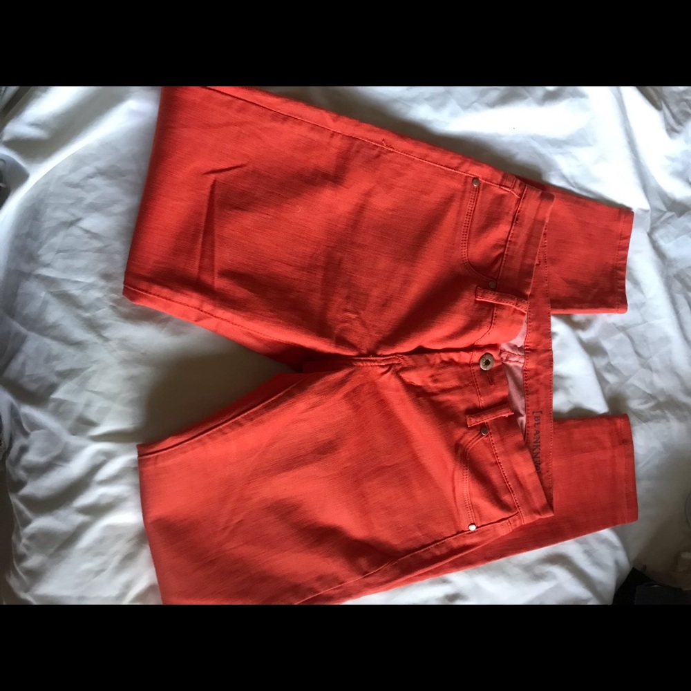 BLANKNYC, size 28 , red women’s jeans , skinny